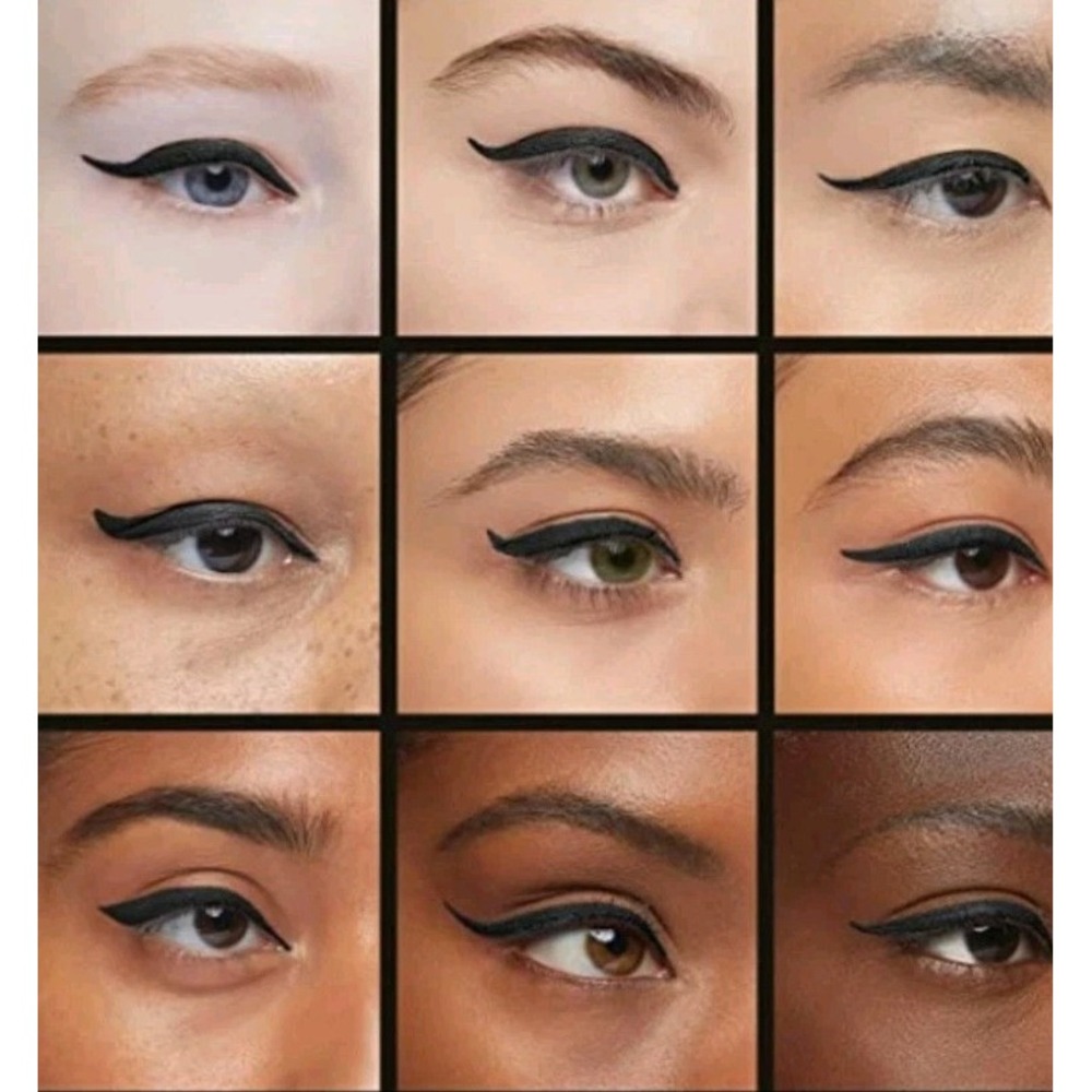 L'Oréal Flash Cat Eye Infallible Limited Edition Rare Cat Ears Stencil Set-Black - Picture 5 of 6